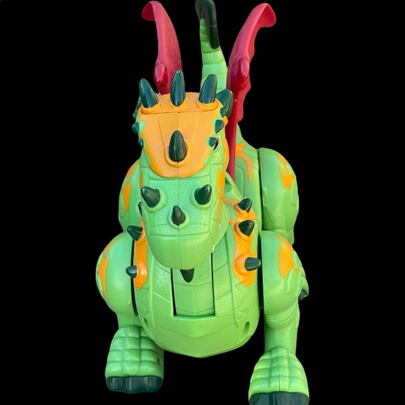 FISHER PRICE IMAGINEXT GREEN DRAGON RED WINGS - Picture 4 of 15